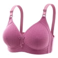 thumbnail image 2 of Xijirk Bras for Women Comfortable Adjustable Everyday Bra Soft Breathable Supportive Non-Padded Wireless Top,42, 2 of 9