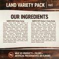 thumbnail image 5 of Wellness CORE Tiny Tasters Pate Land Variety Pack, 1.75-Ounce (Pack of 12), 5 of 8