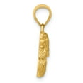 thumbnail image 2 of 14K Yellow Gold Charm Pendant 19 mm 16 Diamond-Cut Shih Tzu, 2 of 4