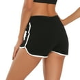 thumbnail image 3 of HDE Women Dolphin Shorts Running Workout Clothes Black Extra Large, 3 of 6