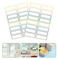 thumbnail image 4 of Removable Labels Self-adhesive Colored Labels Stickers Oil Water Tear Resistant Rectangular Stickers for Food Containers Classroom Storage, 4 of 7