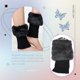 thumbnail image 3 of Minnieouse 1 par de calentadores de piel para piernas, fundas cálidas, accesorio de ropa elegante, mangas para piernas, puños para botas, funda Medias Gris oscuro, 3 of 6