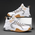 thumbnail image 2 of Kids Basketball Shose Breathable Mesh Non Slip Sport Sneakers for Boys Girls, 2 of 5