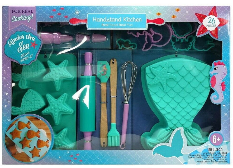 New Free Shipping Handstand Kitchen Kid Deluxe Baking Set 
