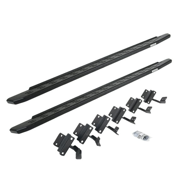 Go Rhino 69615087T RB30 Running Boards with Mounting Bracket Kit For Ford 04-14 F-150 Fits select: 2004-2014 FORD F150