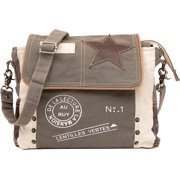 Rajeriya Leather Star Shoulder Bag adjustable leather handle leather trim and star accent for Women Office Laptop Bag