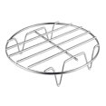 thumbnail image 2 of 10Pcs Air Fryer Accessory Kit Frying Baking Pan Rack Pizza Tray Pot Metal Holder Bread Bracket Cupcake Mould Set for 3.2QT-5.8QT Air Fryer, 2 of 7