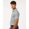 thumbnail image 2 of AllPro 4HM00 Performance Mélange Polo-SILVER MELANGE-XL, 2 of 6