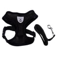 thumbnail image 1 of Breathable Fabric Pet Dog Training Harness Puppy Traction Rope Leash, 1 of 7