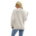 thumbnail image 5 of Sedceaty Women Fashion Valentine's Day Sweater Heart Lips Print Round Neck Long Sleeve Knitted Tops Autumn Winter Casual Pullovers, 5 of 7