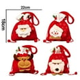 thumbnail image 2 of Bolsas navideñas de tela para regalos navideños, bolsas de manzanas para regalos y decoraciones, 2 of 5