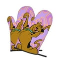 thumbnail image 2 of Happy Scooby Doo Microwave Gloves Anti Scalding Heat Resistant Oven Mitts Set Of 2 For Kitchen Cooking Baking Grilling BBQ, 2 of 8