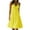 Yellow, variant on asdoklhq Maternity Dress,Womens Fashion Holiday Summer Solid Color V Neck Sleeveless Party Beach Slip Dress