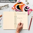 thumbnail image 4 of FORMRS 1-Subject Spiral Notebook 8" x 5" College Ruled 60 Refillable Sheet A5 Hard Cover, 2 Pack, Swirling Circles, 4 of 7