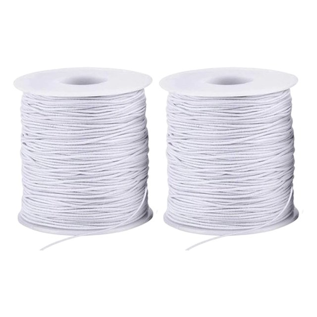 Clearance! Stretchy String for Bracelets 4/2 1 mm Sturdy Elastic String Elastic for Jewelry Making Necklaces Beading, C