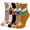 Dog Pattern, variant on AMITOFO 5 Pairs Women Fuzzy Socks Cute Cat Pattern Cozy Plush Sleeping Slipper Socks Winter Warm Soft Fluffy Crew Socks