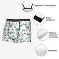 thumbnail image 5 of Wukai Rose Flowers Print Men’s Underwear Breathable Boxer Briefs,&nbsp;Moisture Wicking & Breathable-XX-Large, 5 of 7