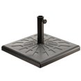 thumbnail image 1 of National Tree SV42-TJ14BK-30S 20 in. Square Free Standing Resin Umbrella Base, Black, 1 of 1