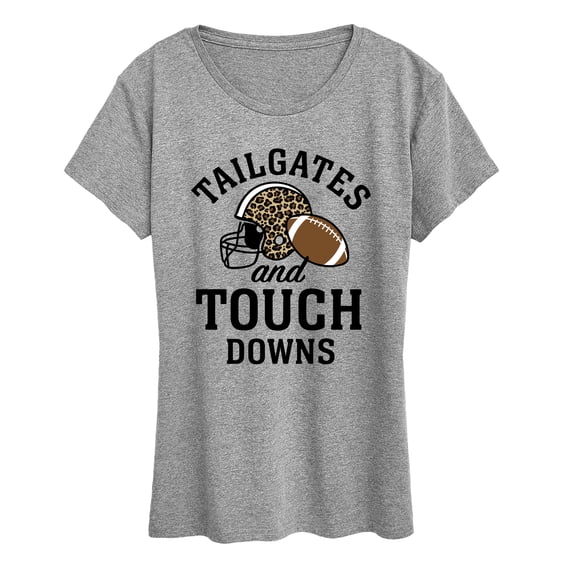 Instant Message - Tailgates Touchdowns Short Sleeve Graphic T-Shirt