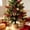 Multicolor-B, variant on Festive Christmas Tree Ornaments Wooden Pendants With Bells Red Bow Pine Foliage Hanging Decor, Xmas Door Wall Car Charm, Holiday Party Scene Setting