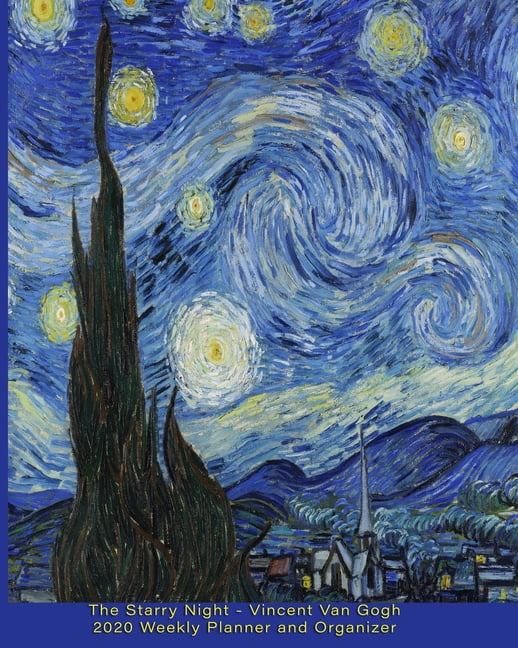 The Starry Night - Vincent Van Gogh 2020 Weekly Planner and Organizer ...
