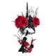 thumbnail image 2 of Decoraciones de Halloween, adornos de Halloween, regalos de Halloween, decoración de corona colgante de esqueleto negro de Halloween, decoraciones para fiestas navideñas, adornos colgantes de plástico, 2 of 6