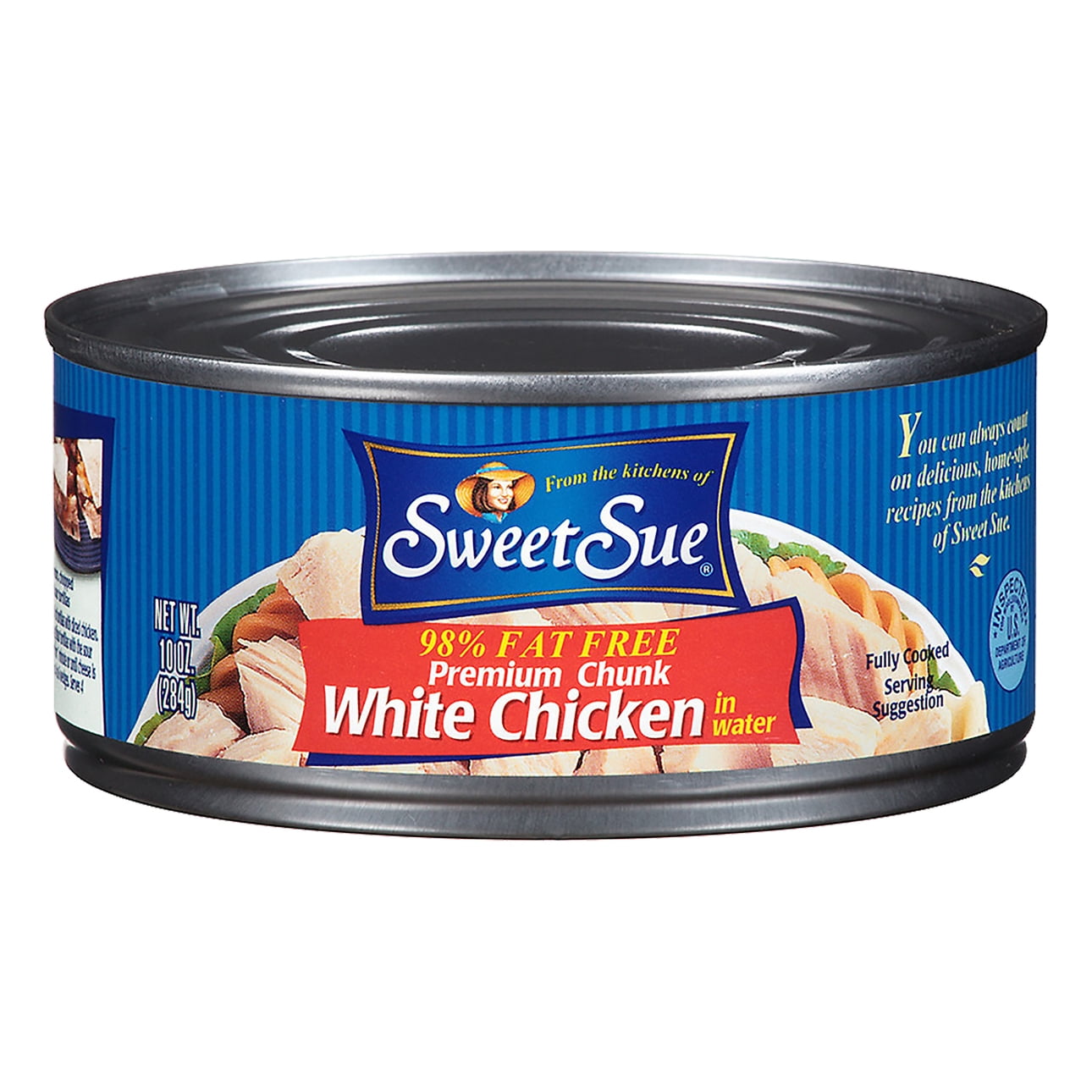 Sweet Sue Chunk White Chicken in Water, 10 oz can