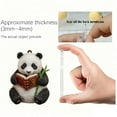 thumbnail image 6 of 2D Acrylic Animal Panda Charms, Cute Flat Animal Series Pendant for Backpack Keychain Car Rearview Mirror Decor, Lightweight Decorative Ornament for Kids Girls Daily Use, 6 of 6