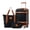black, variant on Suitcase Set 3 Piece Carry On Hardside Luggage with TSA Lock Spinner Wheels, Luggage Sets 20 Inch Carry on Suitcase ABS Hardshell Luggage 3 Piece Set with TSA Lock Spinner Wheels