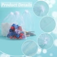 thumbnail image 5 of 30Pcs Large Gift Pouch Bulk Drawstring Organza Bags 8x12 Inch White Festival Decoration Wedding Party Favor Mesh Bag, 5 of 6