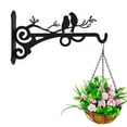 thumbnail image 4 of Redempat Metal Smooth Line Plant Wall Brackets Wide Application In Park Iron Made Waterproof Plant Hangers Style A 1Set, 4 of 6