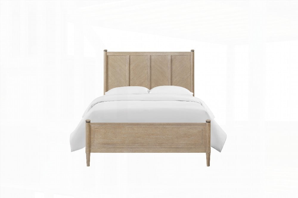 King Size Metal Platform Bed Frame No Box Spring Needed Gray for Master Bedroom