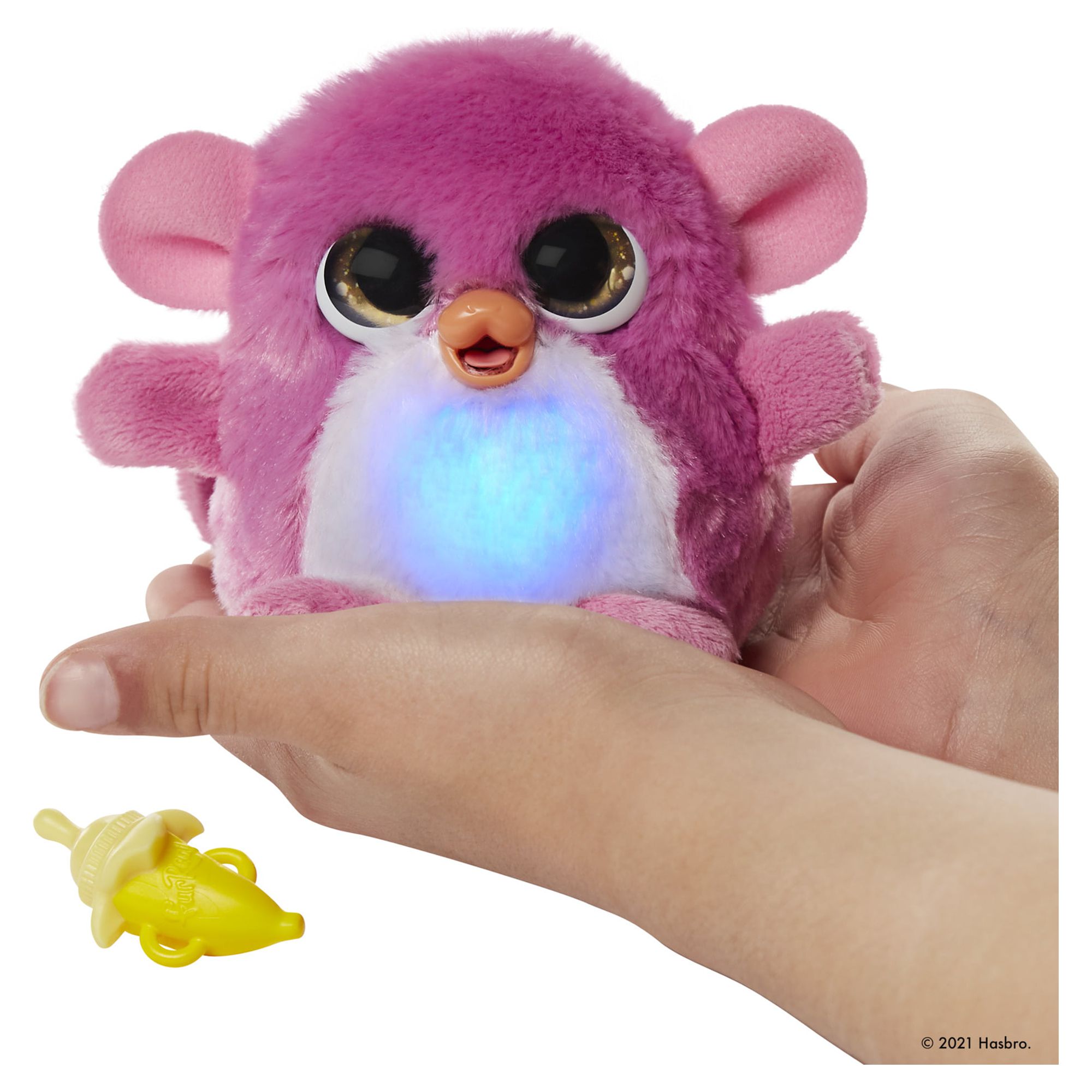 furReal Fuzzalots Monkey Color-Change Interactive Feeding Toy, Ages 4 and up - image 5 of 7