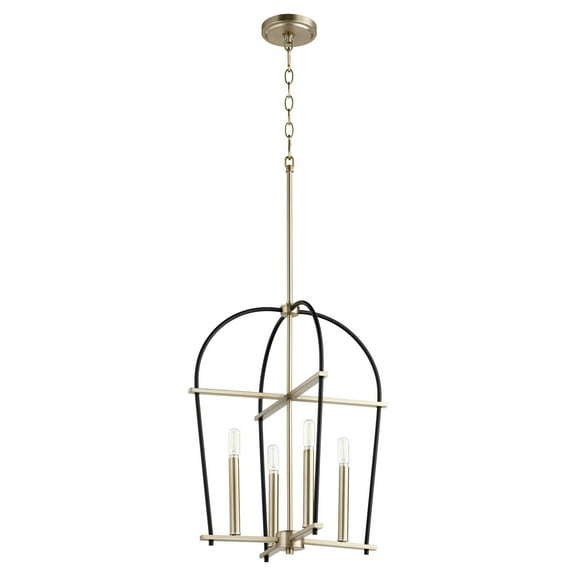 687-4-6980-Quorum Lighting-Espy - 21.5 Inch 4 Light Entry Foyer -Traditional Installation
