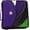 Purple/Multi, variant on Case-it The Dual 2.0 Zipper Binder Backpack - Two 2 Inch D-Rings - 5 Subject File Folder - Multiple Pockets - 800 Sheet Capacity - Comes with Shoulder and Backpack Straps - Purple Dual-301-BB
