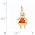 thumbnail image 2 of 14K Yellow Gold November Girl Birthstone Charm, 2 of 2