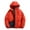 Red, variant on YueHuiYing Men's Thick Waterproof Rain Jacket - Solid Color, Long Sleeved Hooded Design for Daily Commute