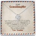 thumbnail image 7 of Necklace for Granddaughter - to My Granddaughter Gift from Grandma Nana - Necklace Jewelry with Gift Box for Birthday Anniversary Jewelry Necklaces styles On Birthday, Xmas, Anniversary, 7 of 7