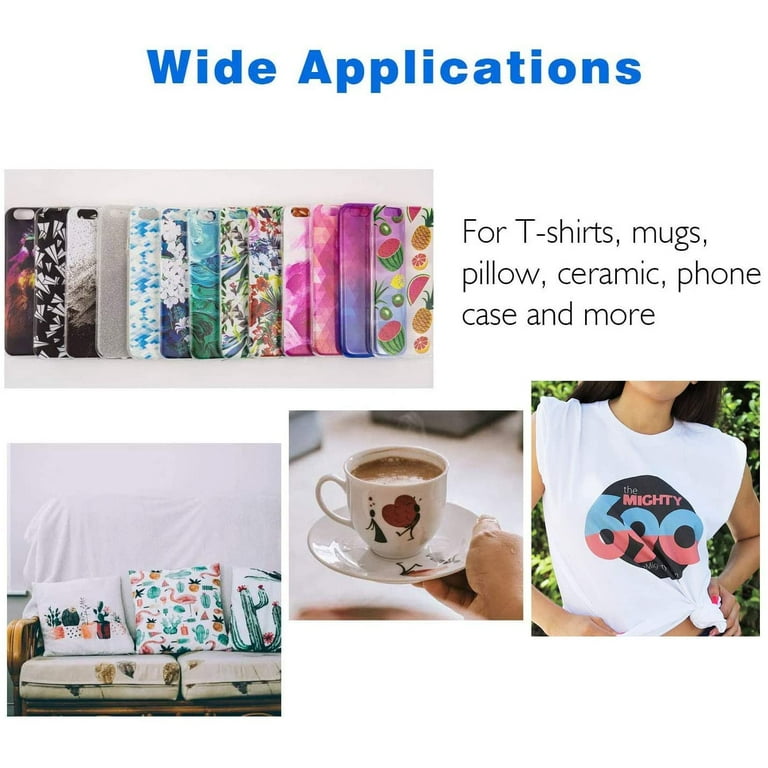Hiipoo Sublimation Paper 8.5x14 Inch, Work with Sublimation Ink and E  Sawgrass Inkjet Printers for Tumblers Mugs T-Shirts and Other Sublimation  Blanks