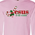 thumbnail image 4 of Inktastic Candy Cane Jesus Long Sleeve T-Shirt, 4 of 5