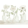 thumbnail image 3 of Jacobs, Cindy 24x19 Black Modern Framed Museum Art Print Titled - Bottles and Flowers II, 3 of 5