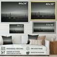 thumbnail image 4 of Designart "Monochromatic Meadow Serenity" Meadow Floater Framed Wall Art Living Room, 4 of 5