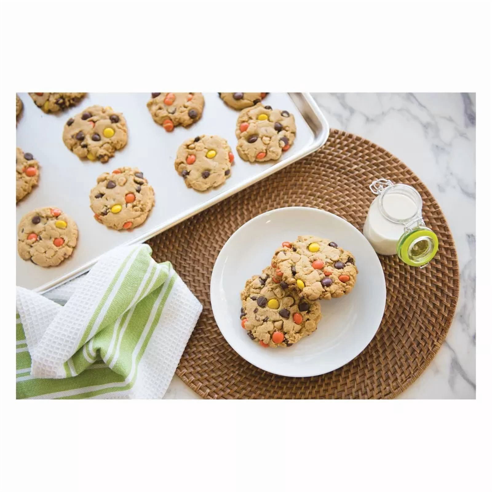 Naturals Baker's Half Sheet: Aluminum Rimmed Baking Sheet, Hand Wash, Oven-Safe, 17.9" x 12.9"