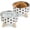 Multicolor, variant on Flantor Elevated Stainless Steel Cat Bowls Set of 2 Food and Water Bowl for Small Dogs  Dishwasher Safe Checkered