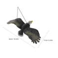 thumbnail image 2 of Minkissy statue Aigle Modèle PVC Gris Foncé 1Ensemble, 2 of 7