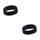 thumbnail image 4 of Guardurnaity Bandas para el cabello de amplia aplicación Cabello en su lugar con gomas para el cabello de silicona Bandas elásticas para el negro 2Conjunto, 4 of 6