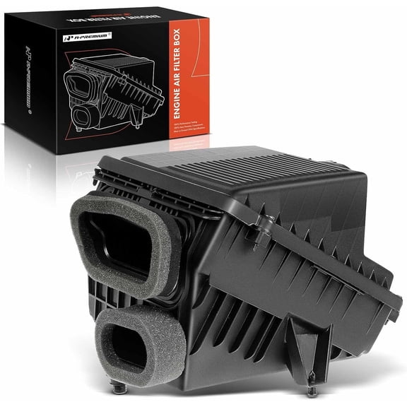 A-Premium Air Filter Cleaner Box Compatible with Cadillac Escalade Chevrolet Suburban Avalanche Silverado 1500 2500 HD 3500 Classic Tahoe GMC Yukon 2003-2009 Sierra 1500