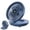 B, variant on Desktop Fan for Bedroom, Quiet Oscillating Plug-in Fan for Home, Office, and Desk Use