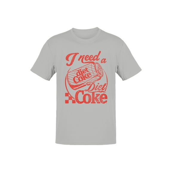 Officially Licensed Diet Coke Need a Diet Coke Vintage Men's T-shirt