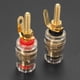 thumbnail image 5 of Conector de poste de unión de terminal de altovoz chapado en oro de 8 piezas, 5 of 6